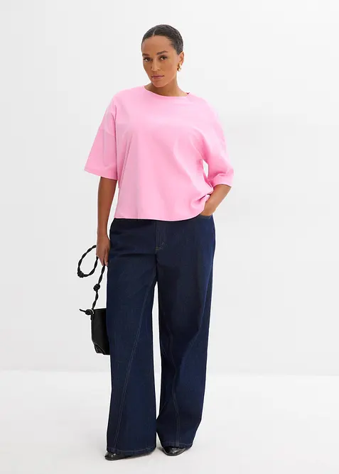 T-skjorte i 100% &oslash;kologisk bomull, bonprix