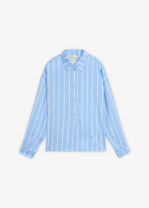 Skjorte i tynn sateng, bonprix