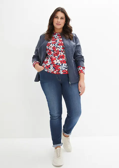 Jeggings Mid Waist, komfortlinning, bonprix