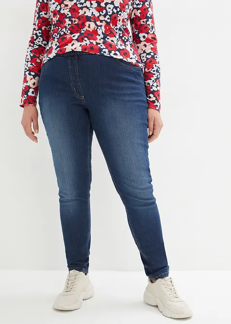 Jeggings Mid Waist, komfortlinning, bonprix