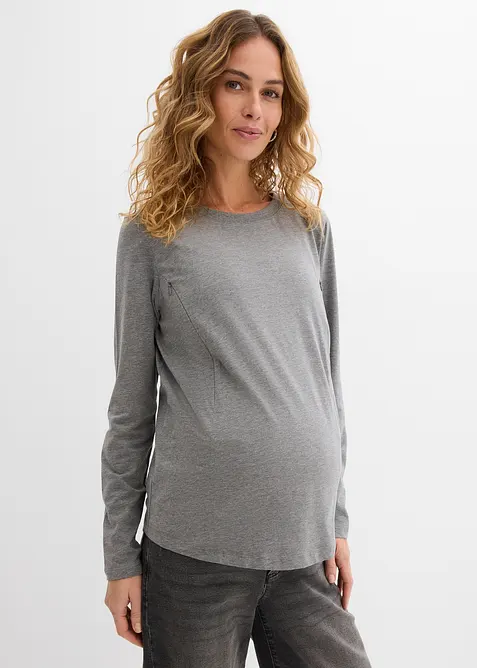 Mammatopper med diskret ammefunksjon og &oslash;kologisk bomull, kommer i 2-pakning, bonprix