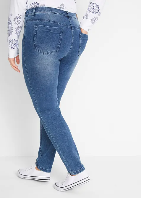 Slim Fit-jeans High Waist, Shaping, bonprix