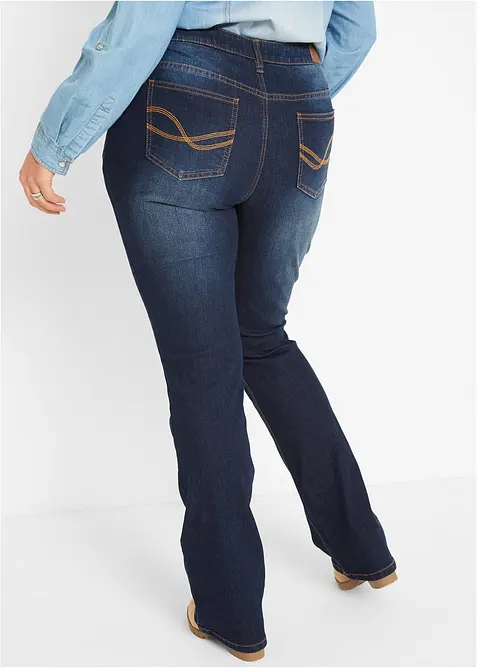 Bootcut-jeans Mid Waist, Stretch, bonprix