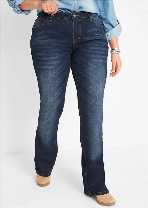 Bootcut-jeans Mid Waist, Stretch, bonprix