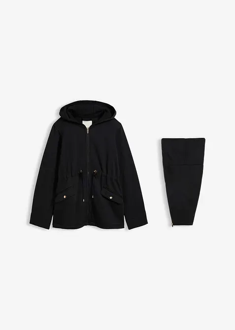 3-i-1-sweatjakke for graviditeten og tiden etterp&aring; med babyinnsats, bonprix