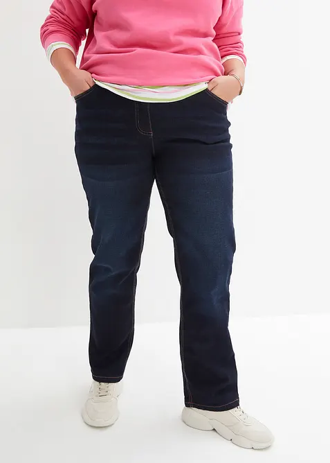 Straight-jeans, Mid Waist, komfortlinning, bonprix