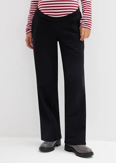 2-i-1-mamma-sweatbukse med regulerbart b&aring;nd i livet, bonprix