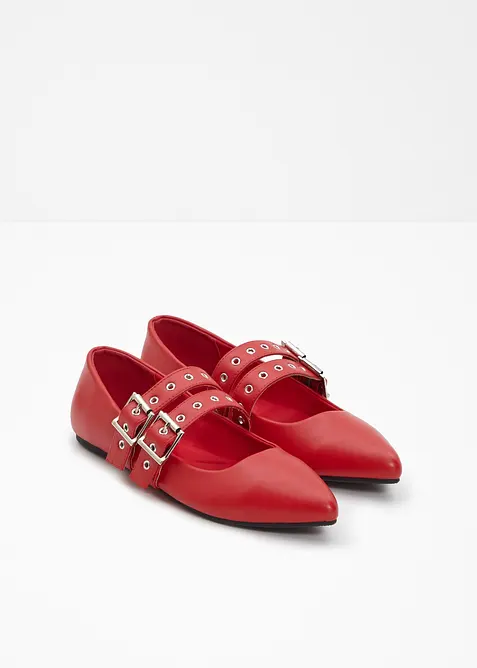 Mary Janes med polstret inners&aring;le, bonprix