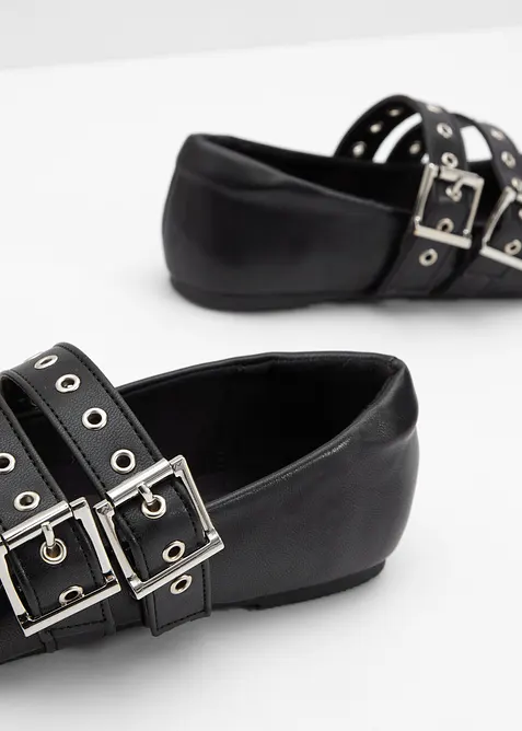 Mary Janes med polstret inners&aring;le, bonprix