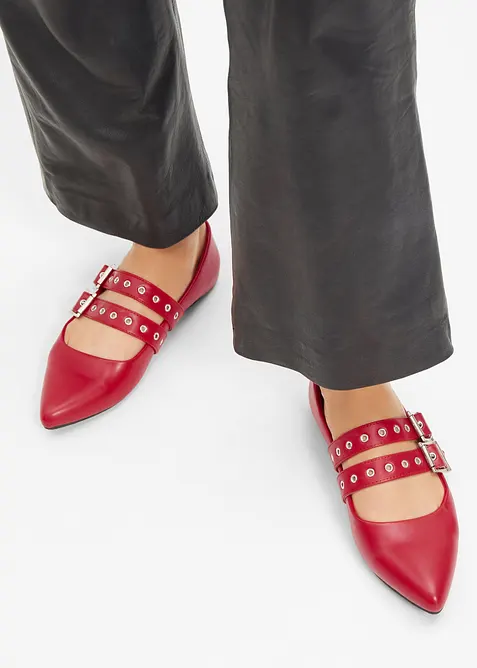 Mary Janes med polstret inners&aring;le, bonprix