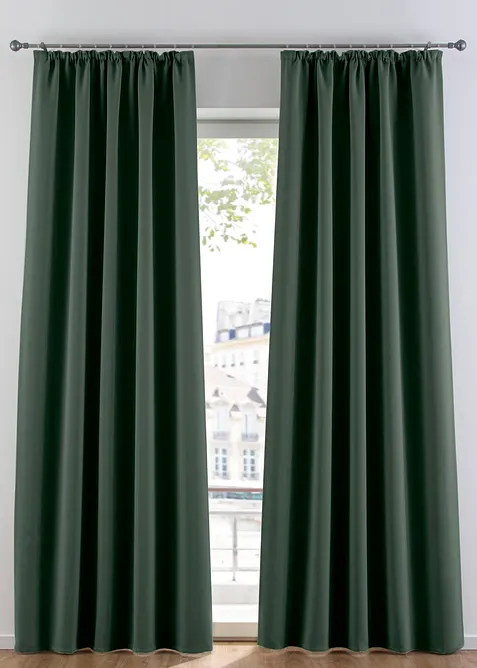 M&oslash;rkleggingsgardin, kommer i mange st&oslash;rrelser (1-pack), bonprix