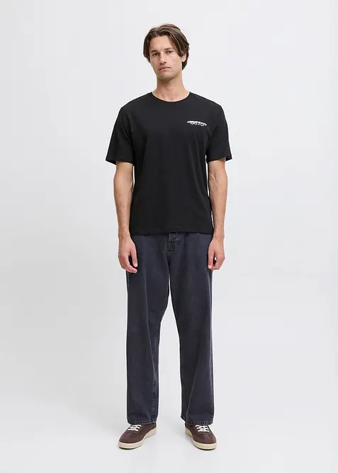 T-skjorte fra JJ REBEL av 100% bomull, Loose Fit, JJ REBEL