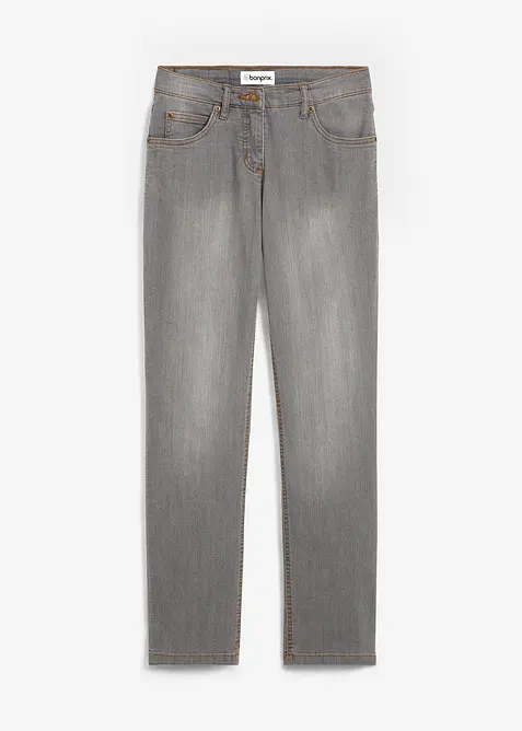 Straight-jeans Mid Waist, Stretch, bonprix