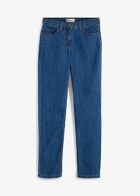 Straight-jeans Mid Waist, Stretch, bonprix