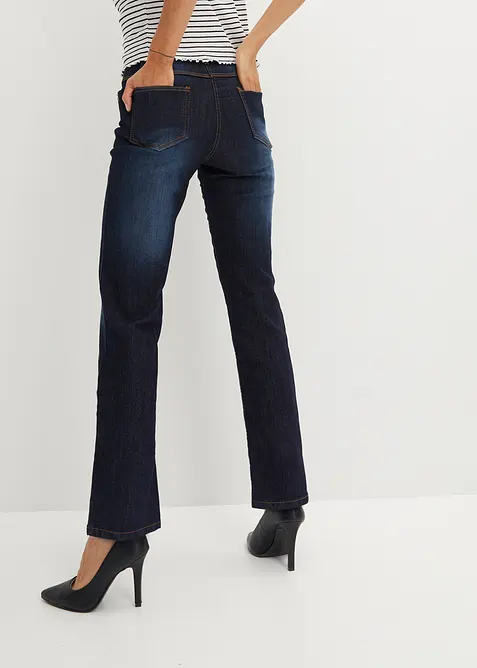 Straight-jeans Mid Waist, Stretch, bonprix