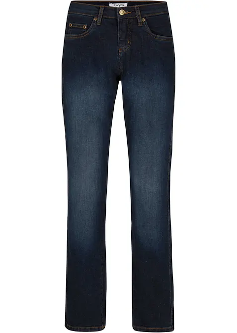 Slim Fit-jeans, Straight, Mid Waist, Stretch, bonprix