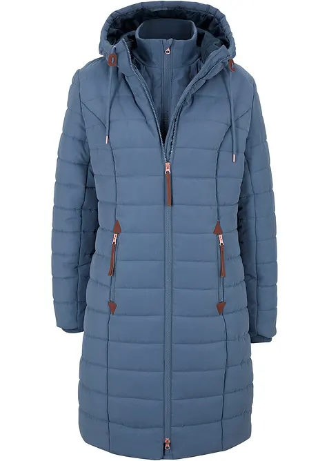 Vattert k&aring;pe i 2i1-stil, bonprix