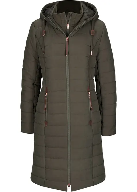 Vattert k&aring;pe i 2i1-stil, bonprix