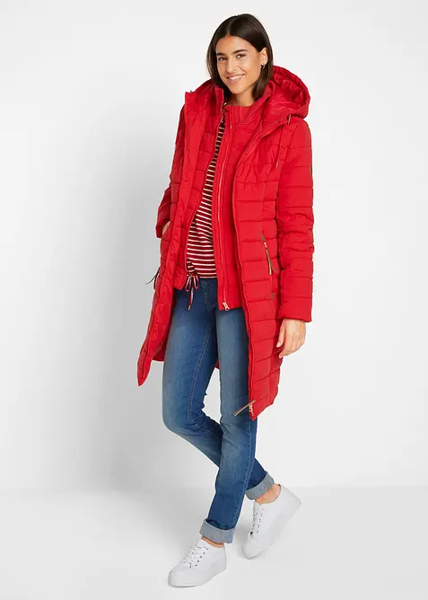 Vattert k&aring;pe i 2i1-stil, bonprix