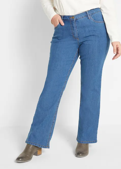 Bootcut-jeans Mid Waist, Stretch, bonprix