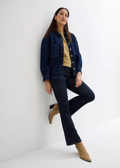 Bootcut-jeans Mid Waist, Stretch, bonprix