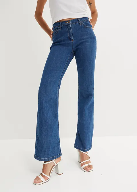 Bootcut-jeans Mid Waist, Stretch, bonprix