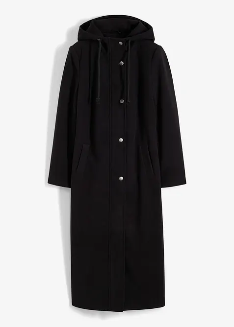 K&aring;pe i ull-stil og maxilengde, bonprix