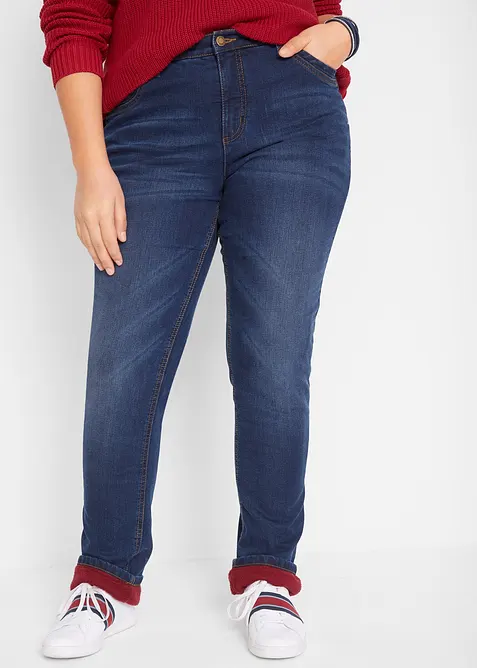 Straight-jeans, f&ocirc;ret, High Waist, bonprix