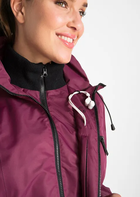 Funksjons-overgangsjakke med hette, vannavst&oslash;tende, bonprix