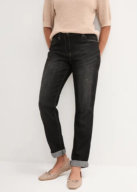 Boyfriend-jeans Mid Waist, Stretch, bonprix