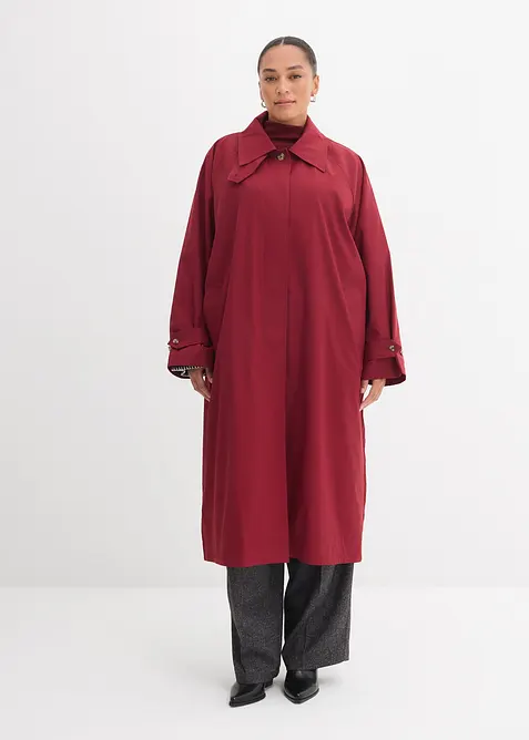 Trenchcoat med spensel, bonprix