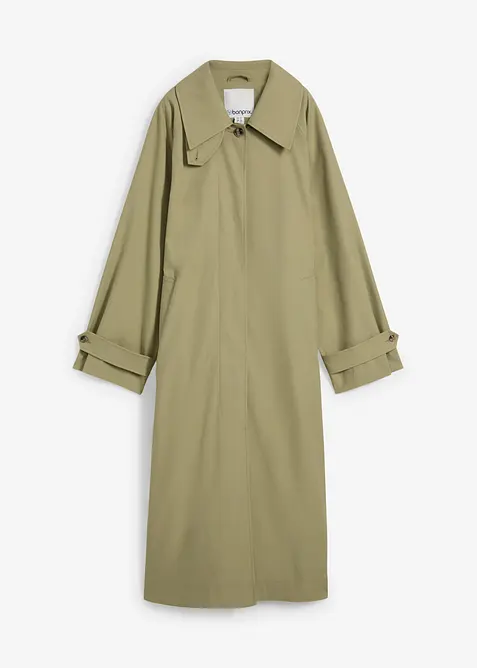 Trenchcoat med spensel, bonprix