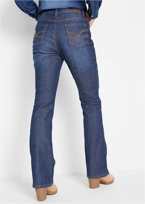 Varmende bootcut-jeans High Waist, bonprix