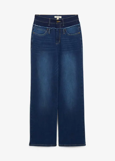 Wide Leg-jeans High Waist, bonprix