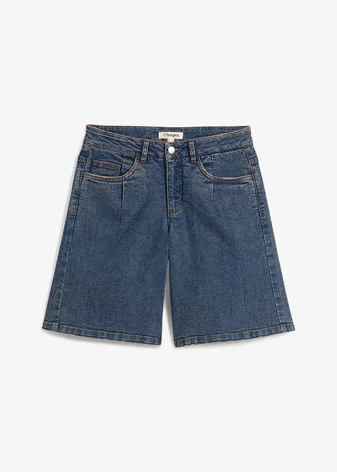 Bermudashorts i denim Mid Waist, bonprix
