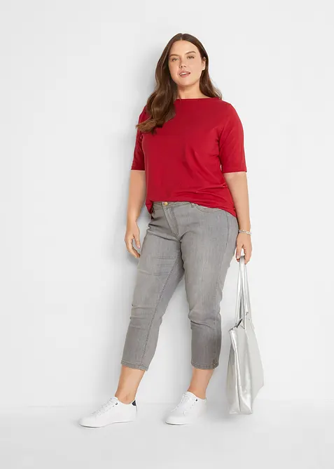 Topp med b&aring;thals, bonprix