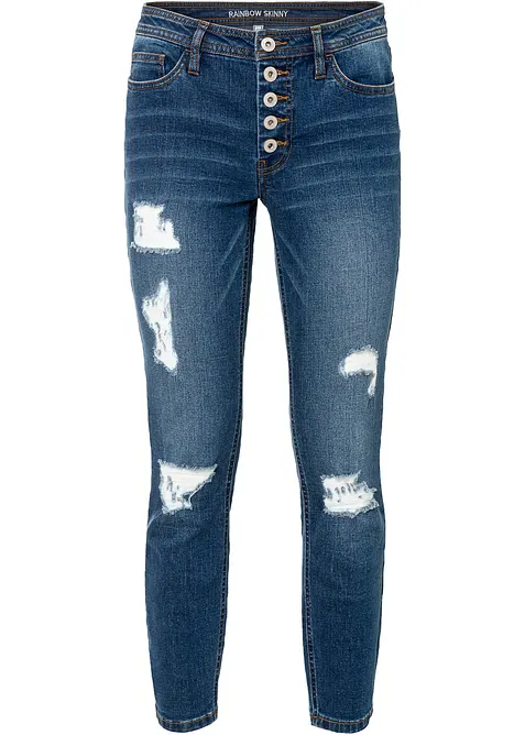 En kortere destroyed-jeans, bonprix