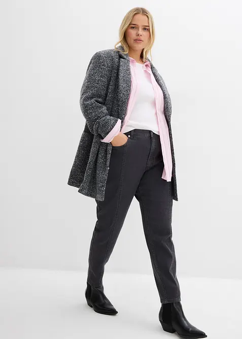 Mom-jeans High Waist, Stretch, bonprix