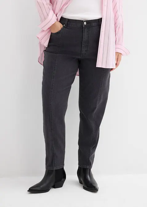 Mom-jeans High Waist, Stretch, bonprix