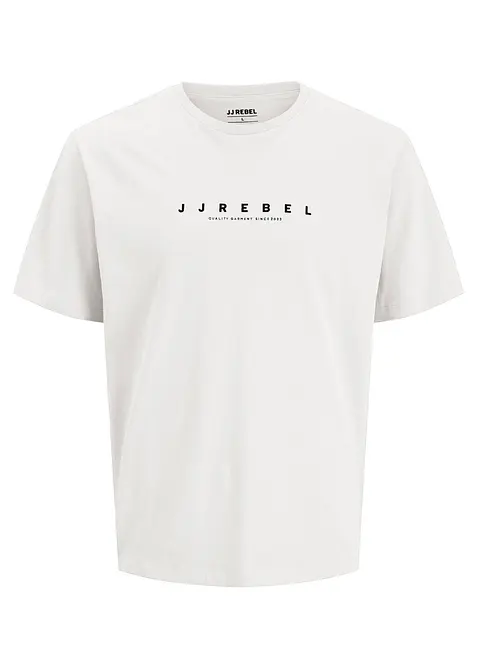 T-skjorte fra JJ REBEL av 100% bomull, Loose Fit, JJ REBEL