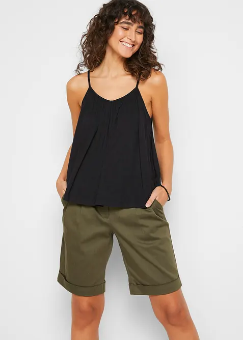 Stroppetopp i lett viskose, bonprix