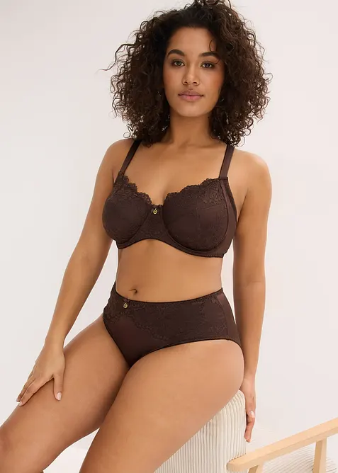 Maxitruse med glanseffekt, bonprix