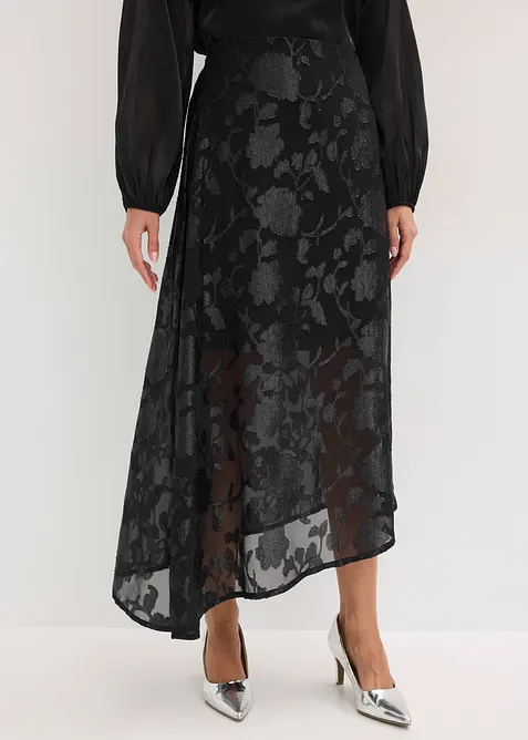 Maxiskj&oslash;rt med asymmetrisk fald, bonprix