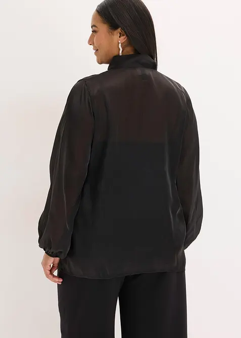 Bluse med sl&oslash;yfe, bonprix