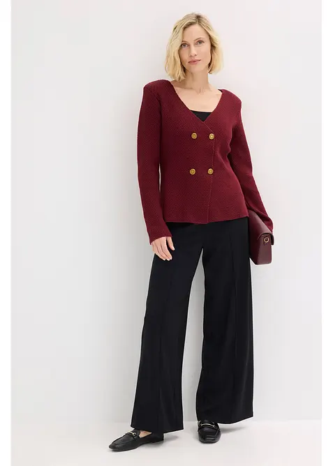 Strikket blazer, bonprix