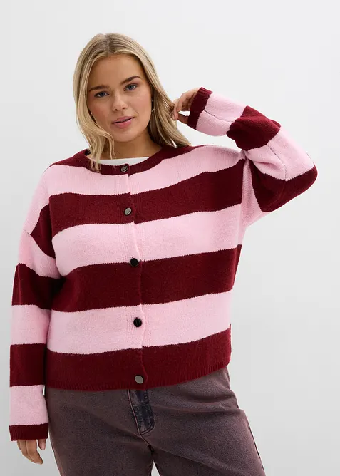 Finstrikket cardigan, bonprix