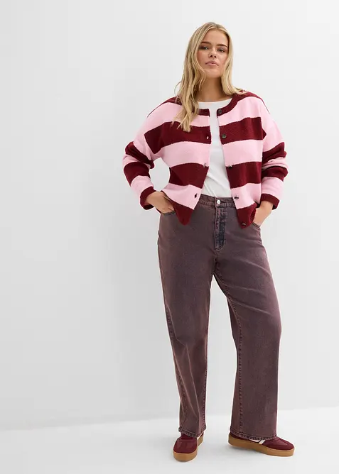 Finstrikket cardigan, bonprix