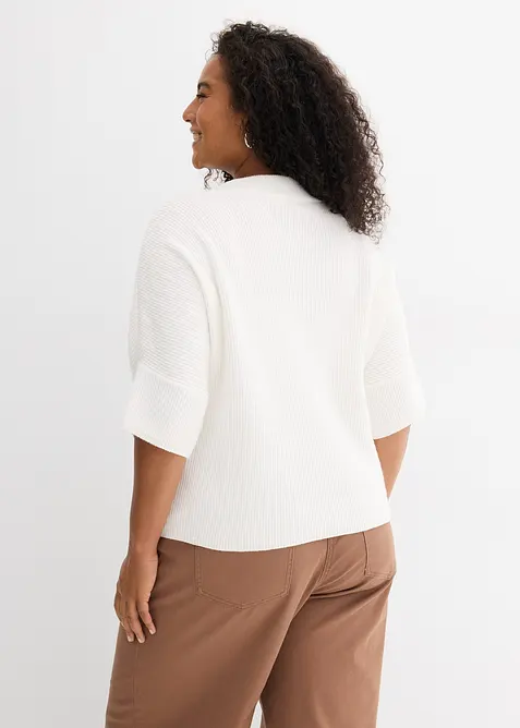 Boxy genser i myk viskosemiks, bonprix