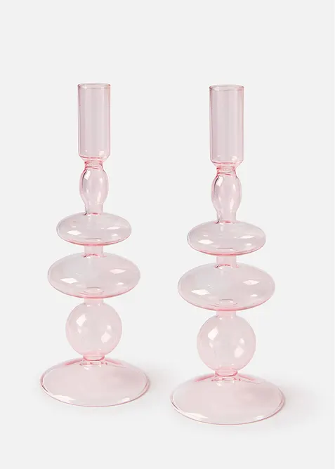 Lysestaker (2-pack), bonprix