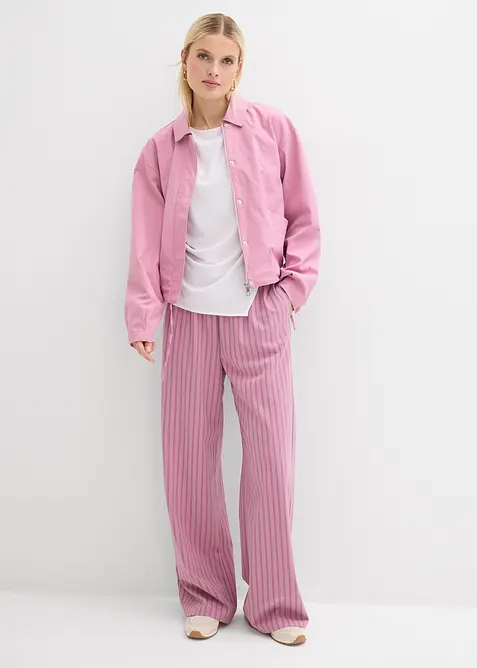 Slip on-bukse i fint fallende materiale, bonprix